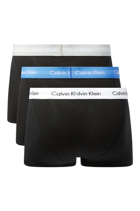 Low-Rise Trunks, Pack of 3